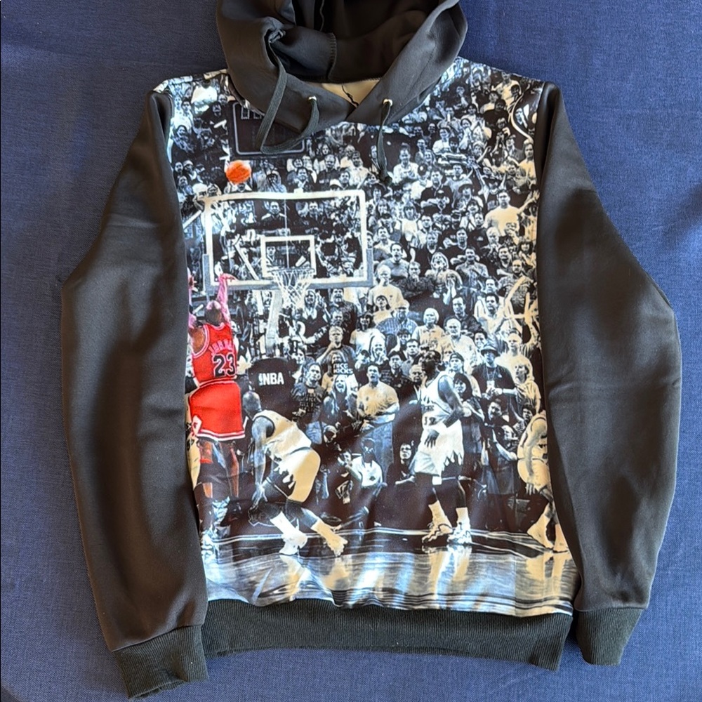 Men's Graphic Basketball Hoodie